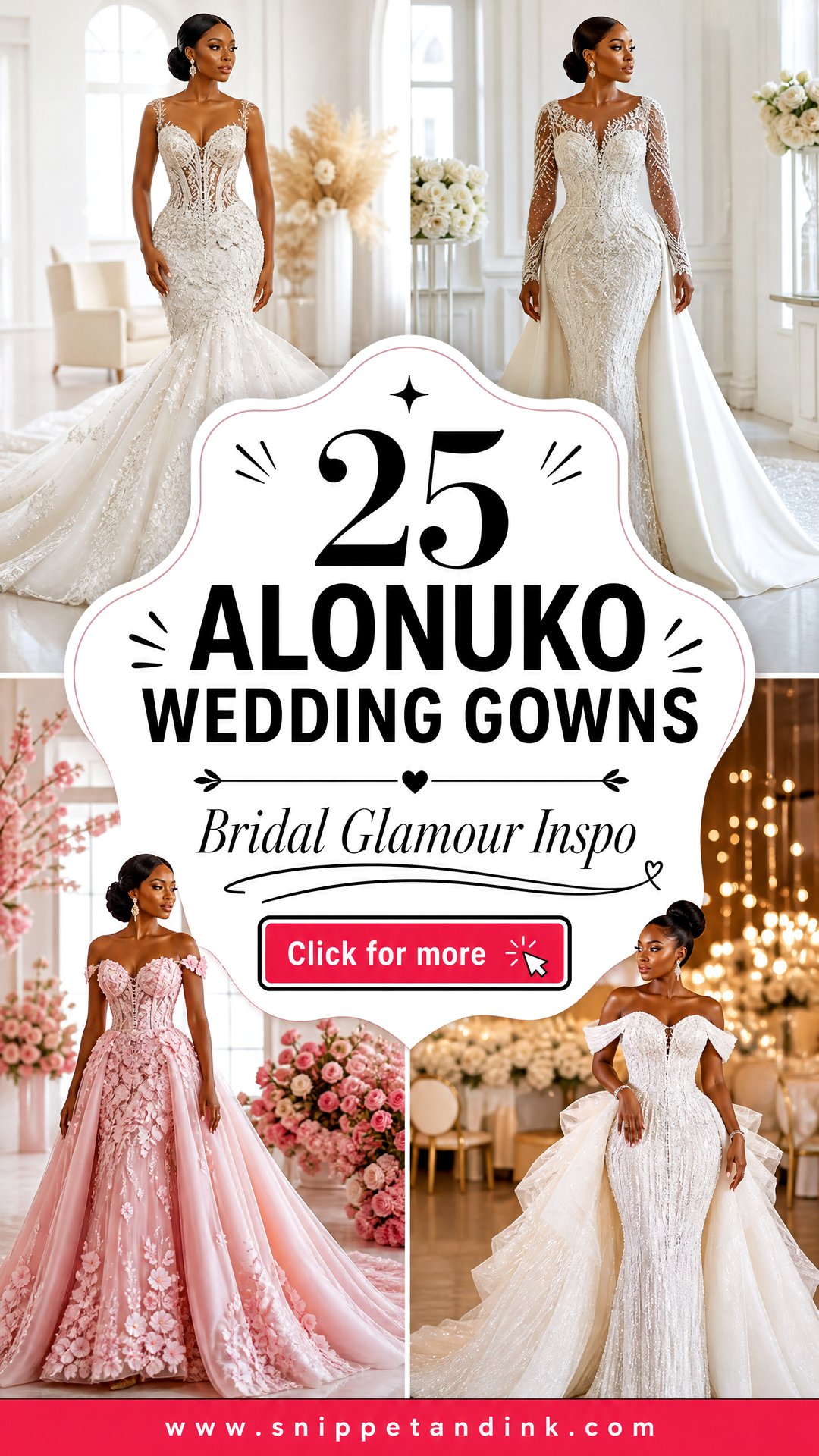 25 Alonuko Wedding Gowns for Breathtaking Bridal Glamour - 25 Alonuko Wedding Gowns for Breathtaking Bridal Glamour