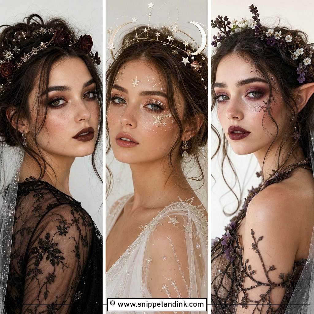 25 Alt Wedding Makeup Ideas for Edgy Brides Who Dare Today
