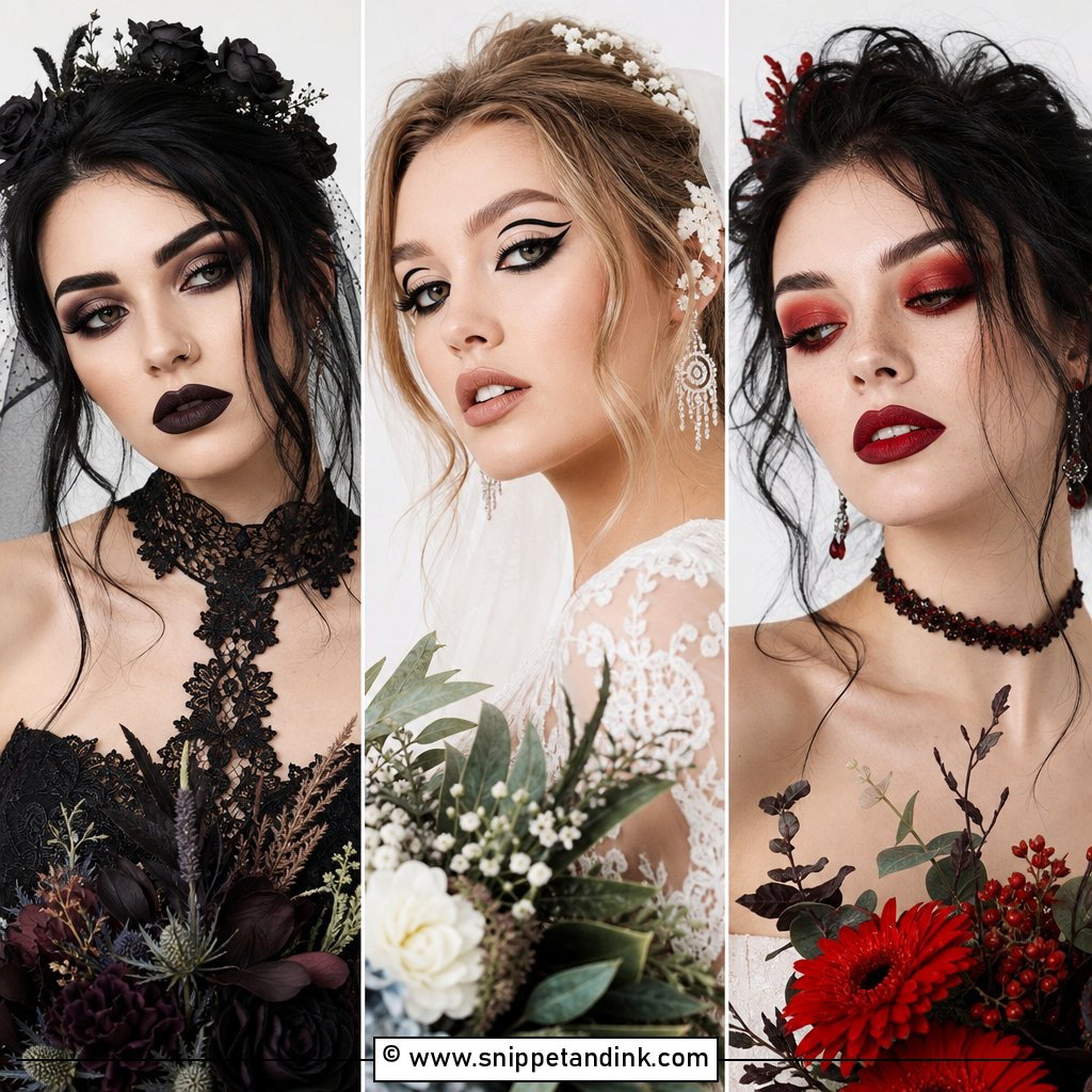 25 Alternative Wedding Makeup Ideas for Bold Modern Brides
