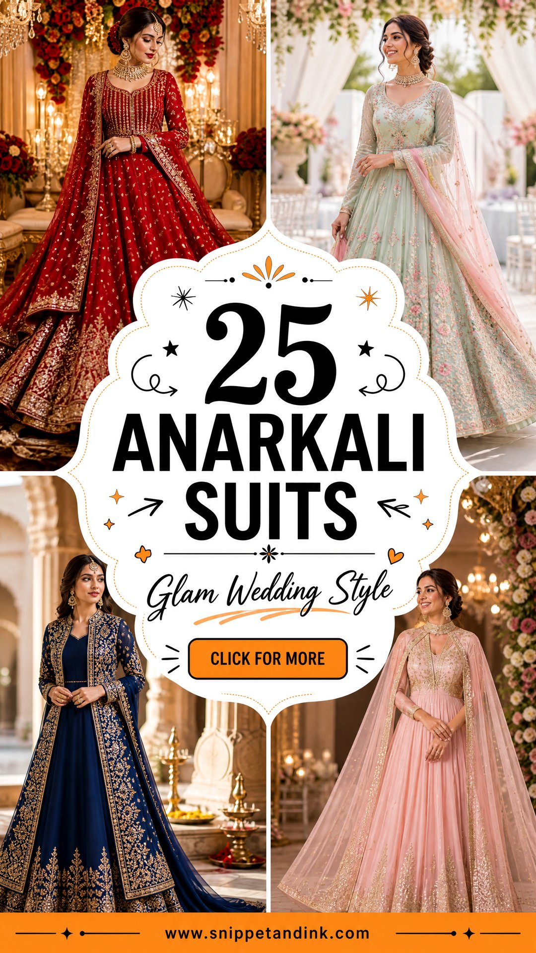 25 Anarkali Suits for Wedding Guests and Glam Brides - 25 Anarkali Suits for Wedding Guests and Glam Brides