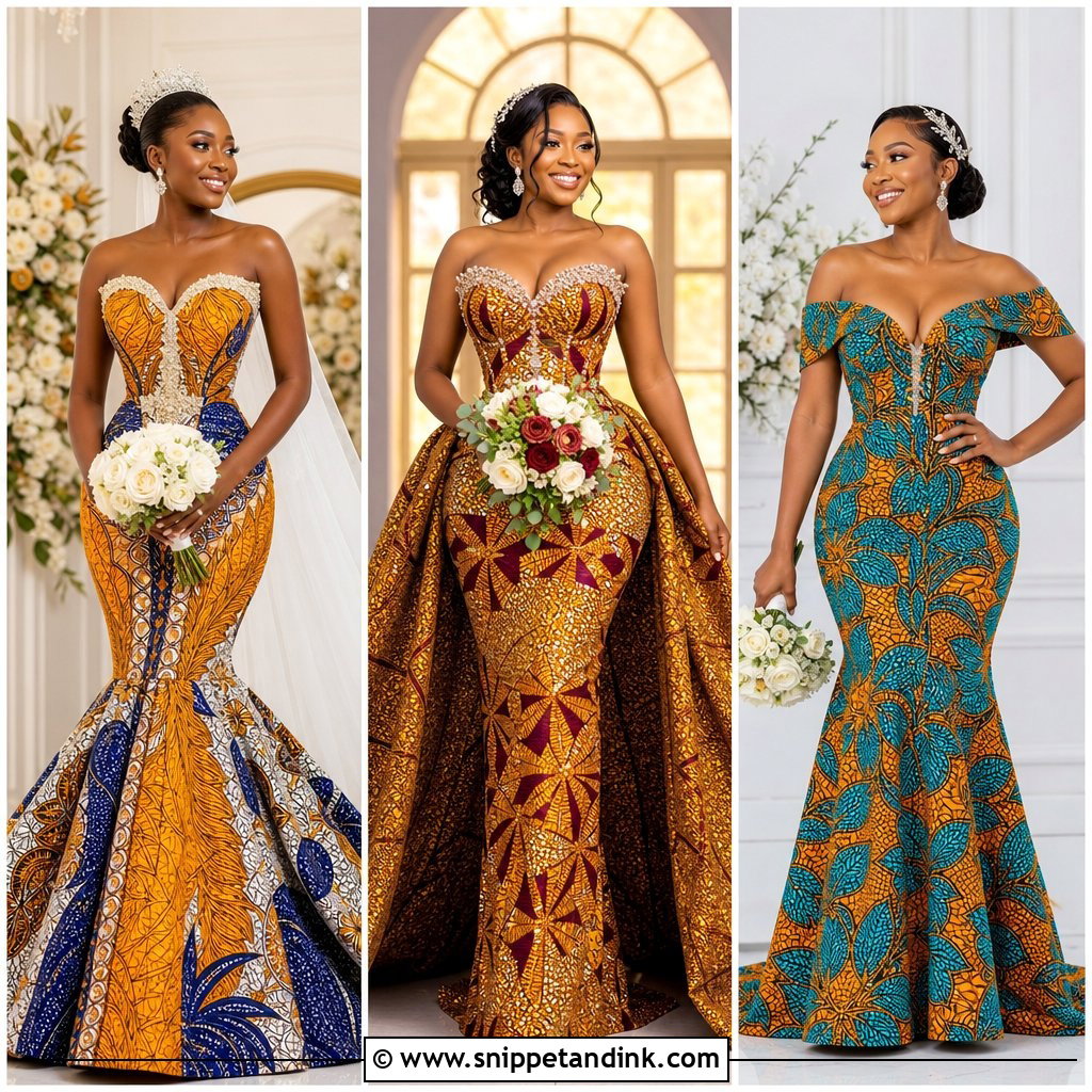 25 Ankara Bridal Dress Styles for Confident Modern Brides