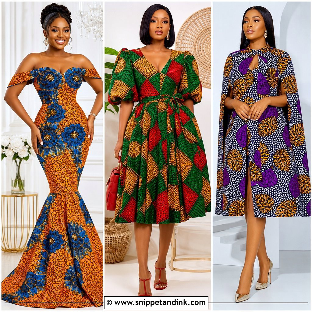 25 Ankara Dress Styles for Wedding for Stylish Wedding Guests