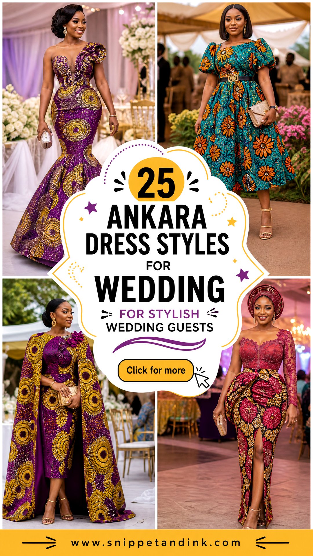 25 Ankara Dress Styles for Wedding for Stylish Wedding Guests - 25 Ankara Dress Styles for Wedding for Stylish Wedding Guests