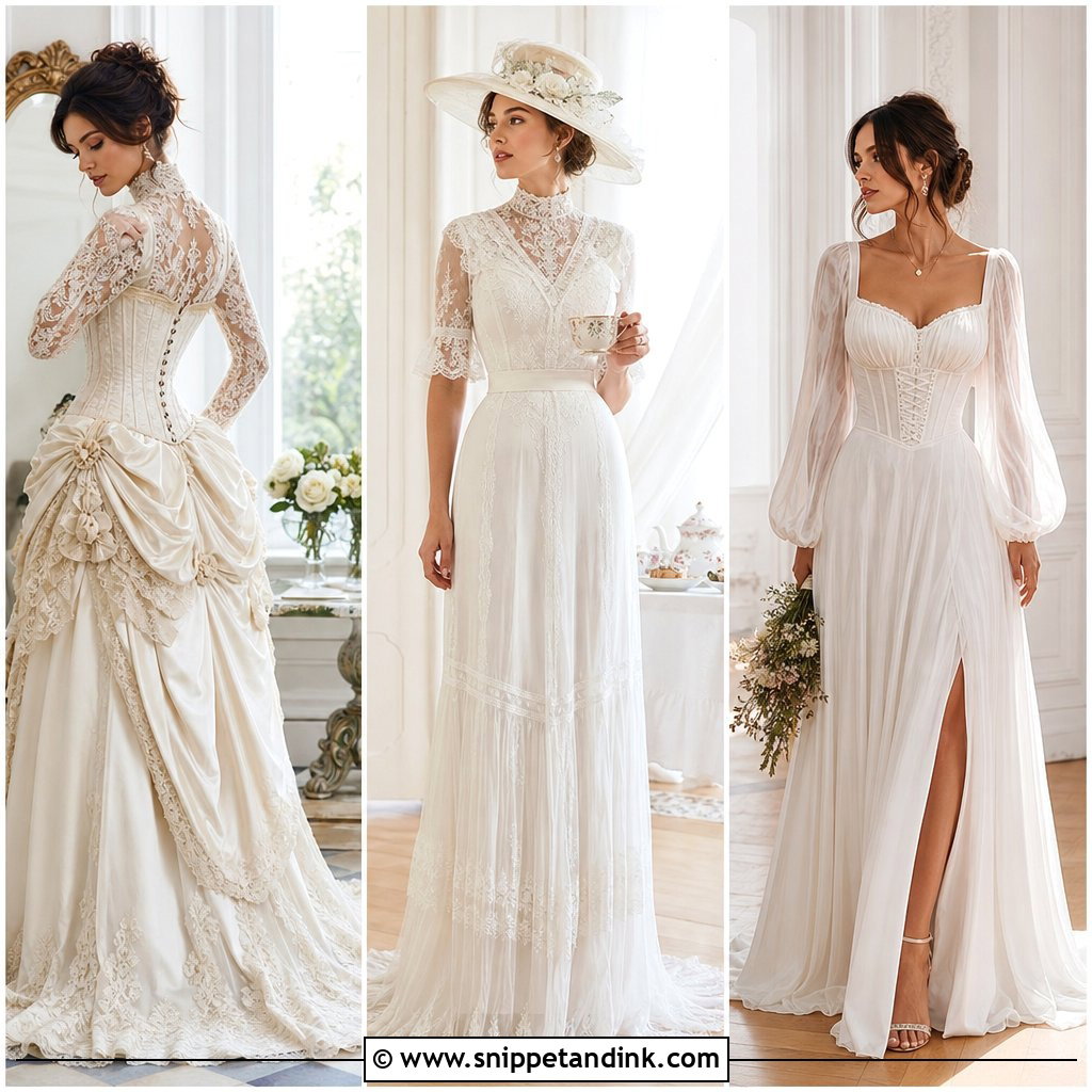 25 Antique Wedding Dress Ideas for a Timeless Bridal Romance