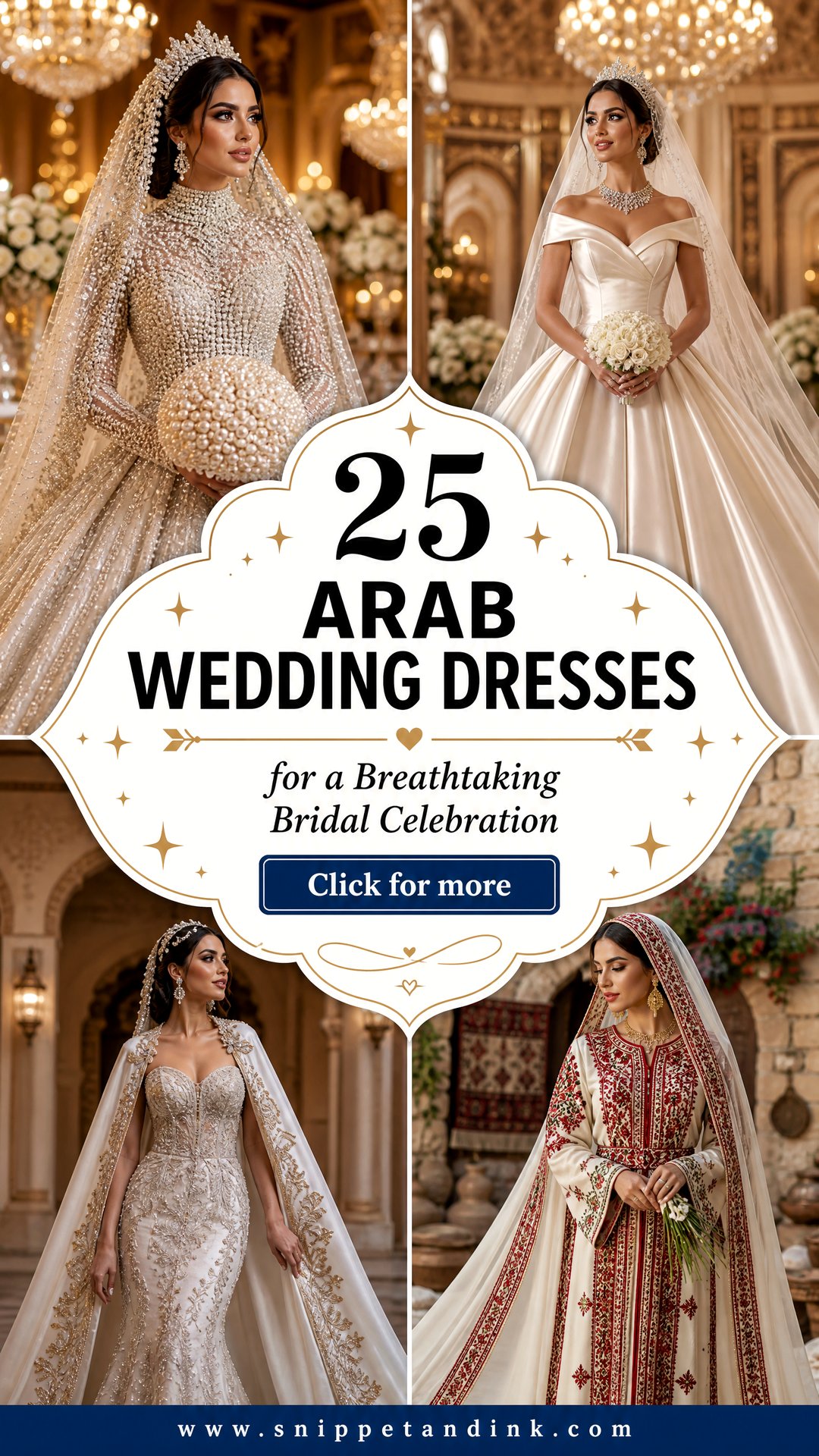 25 Arab Wedding Dresses for a Breathtaking Bridal Celebration - 25 Arab Wedding Dresses for a Breathtaking Bridal Celebration