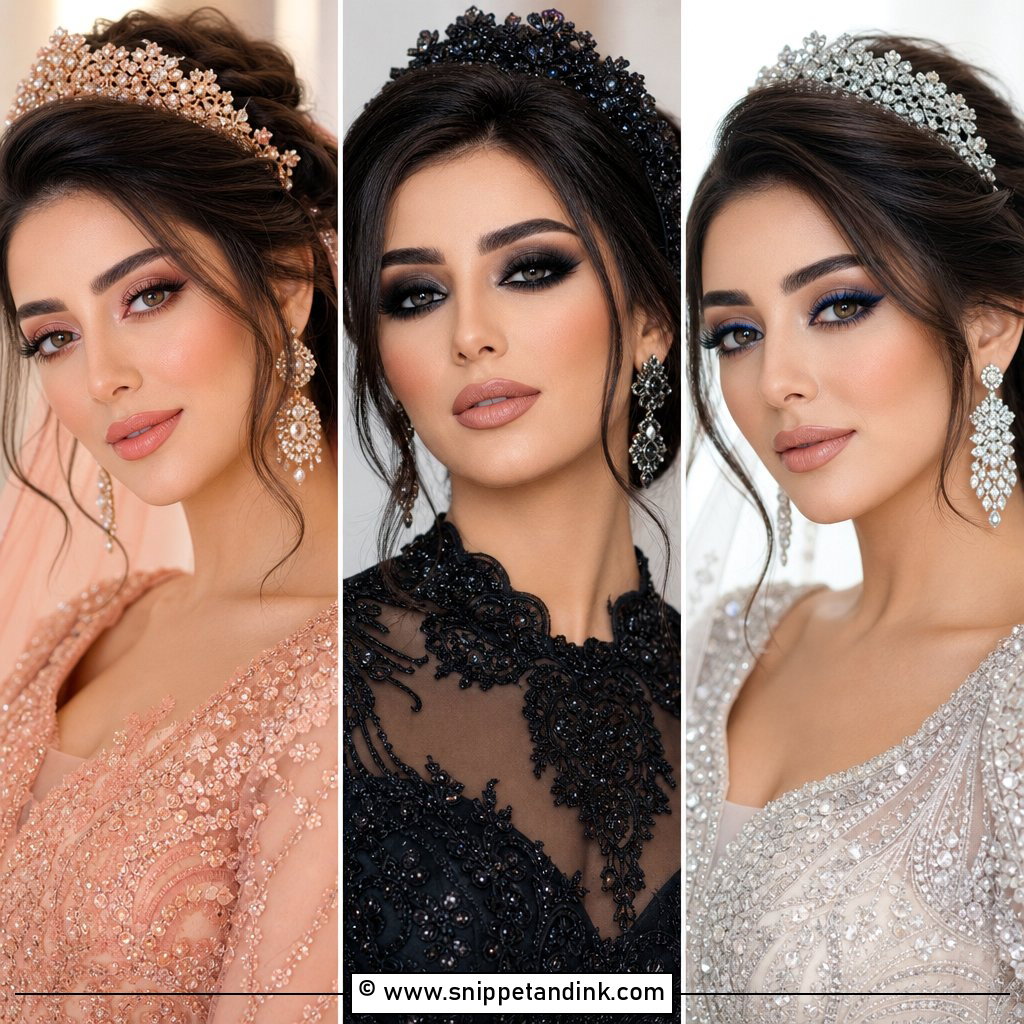 25 Arab Wedding Makeup Ideas for a Luxe Bridal Glow Look