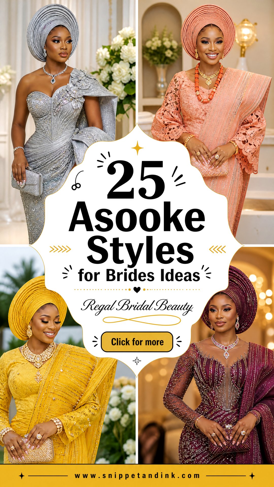 25 Asooke Styles for Brides for Regal Traditional Beauty - 25 Asooke Styles for Brides for Regal Traditional Beauty