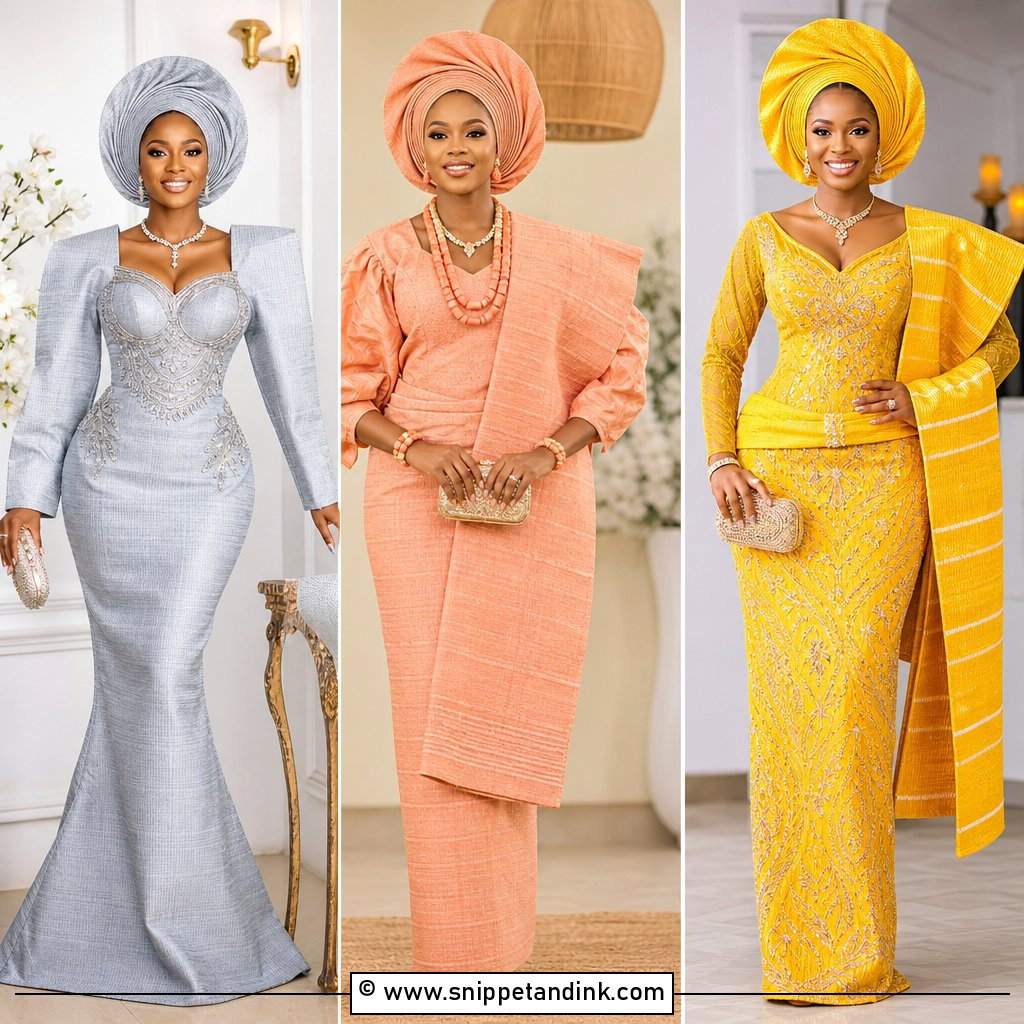 25 Asooke Styles for Brides for Regal Traditional Beauty