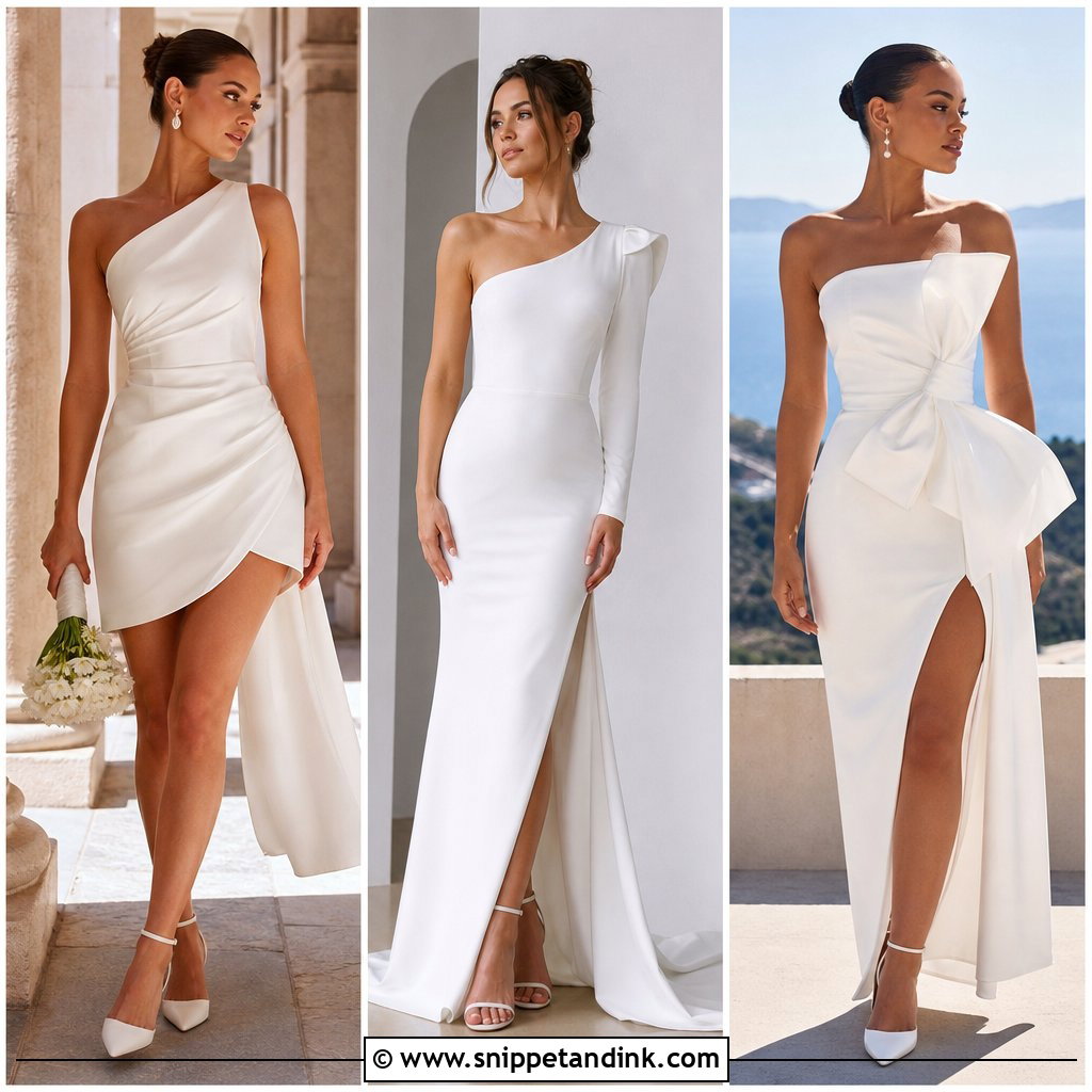 25 Asymmetrical Wedding Dress Ideas for Fashion-Forward Brides