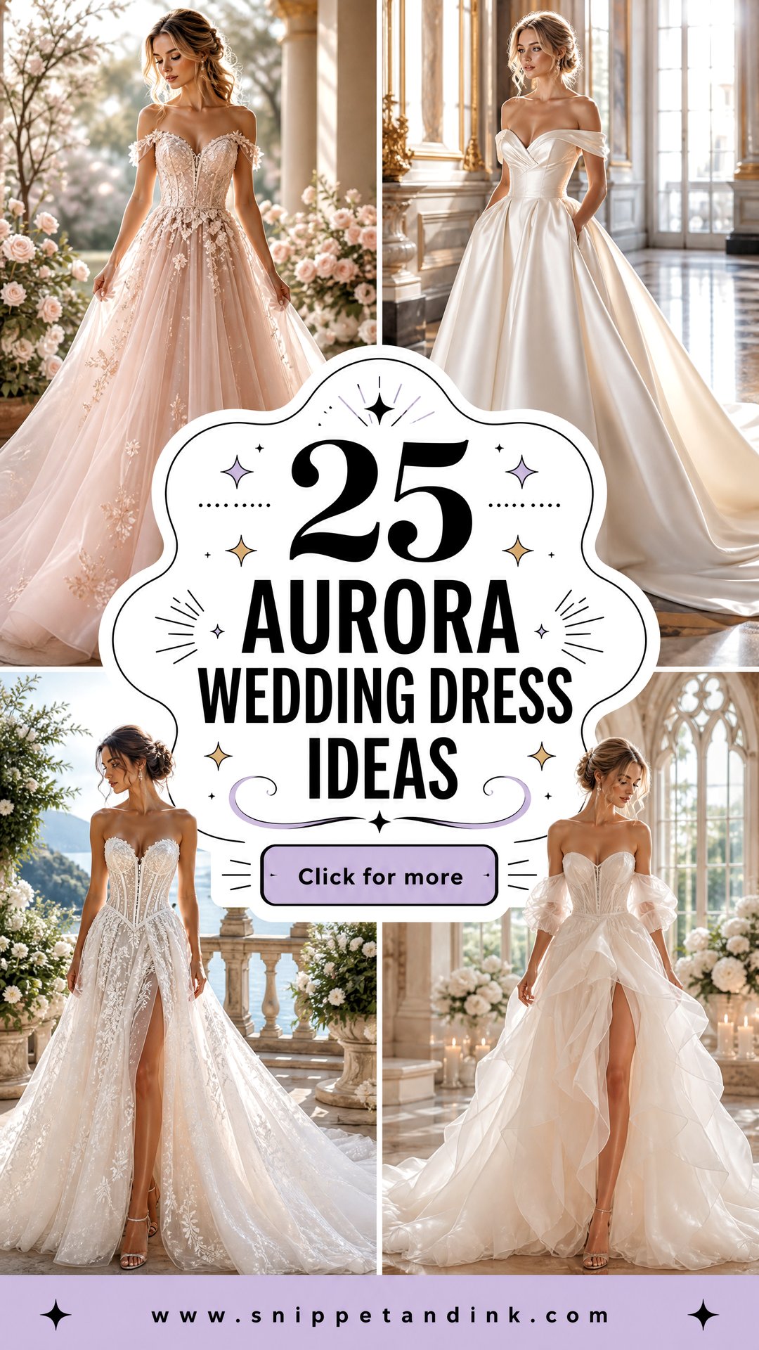 25 Aurora Wedding Dress Ideas for a Dreamy Bridal Look - 25 Aurora Wedding Dress Ideas for a Dreamy Bridal Look