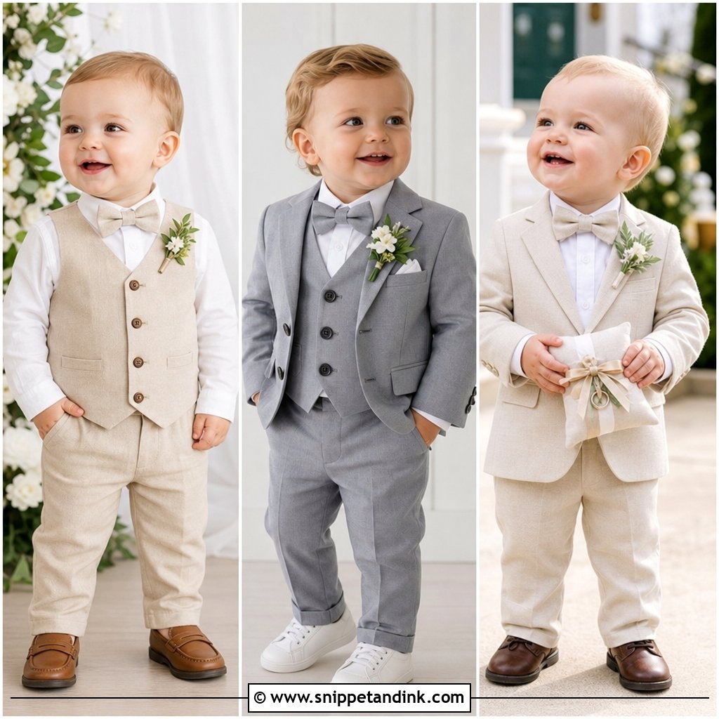 25 Baby Boy Wedding Outfit Ideas