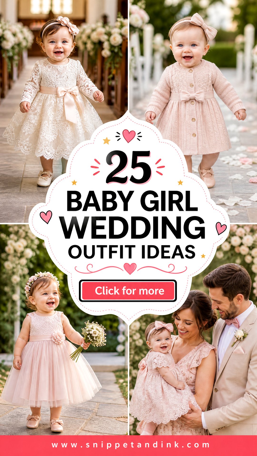 25 Baby Girl Wedding Outfit Ideas for Adorable Ceremony Style - 25 Baby Girl Wedding Outfit Ideas for Adorable Ceremony Style