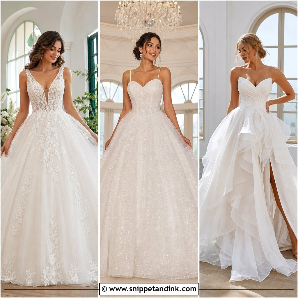 25 Ballgown Wedding Dresses for a Fairytale Bridal Moment