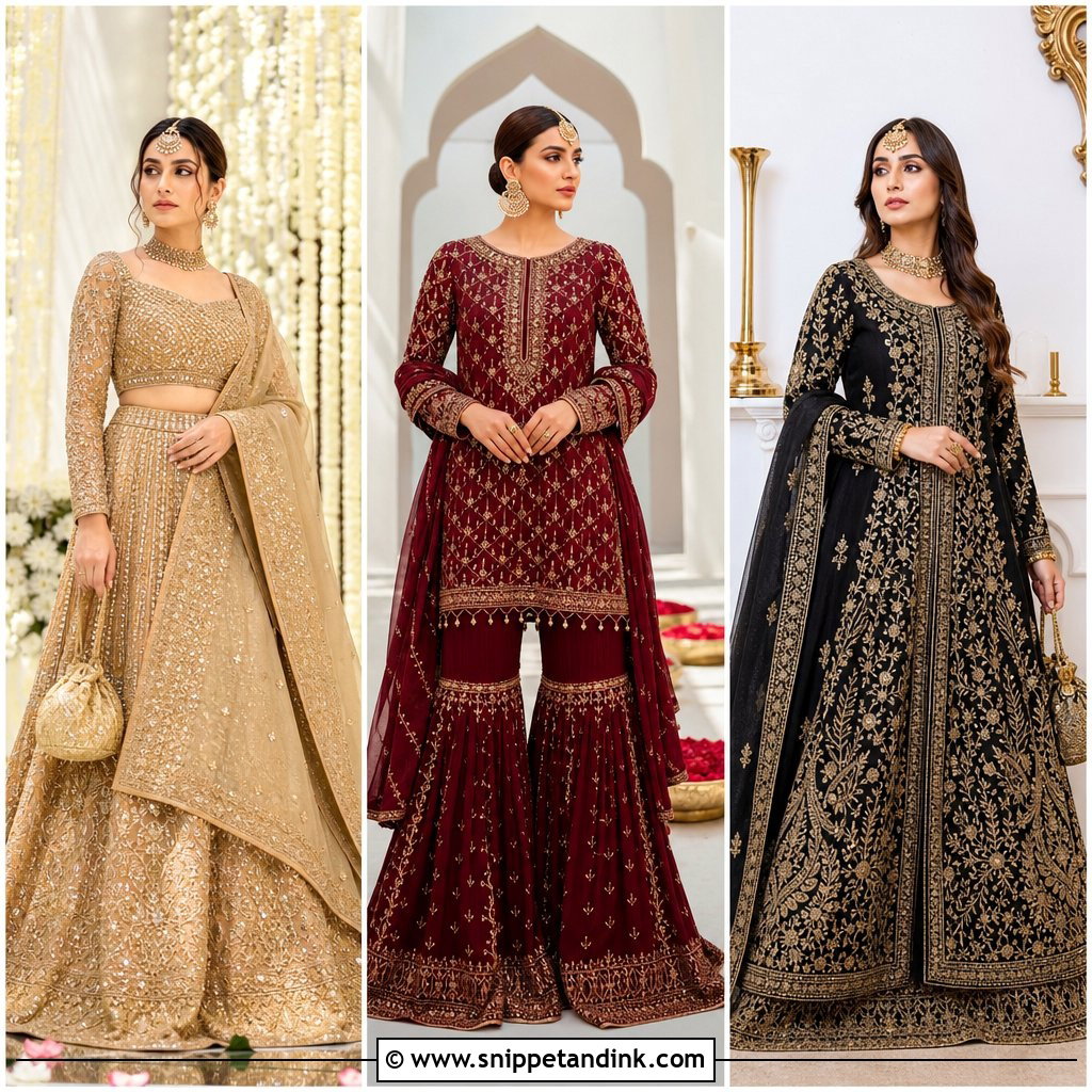 25 Baraat Dress Pakistani Bridal Wear Ideas