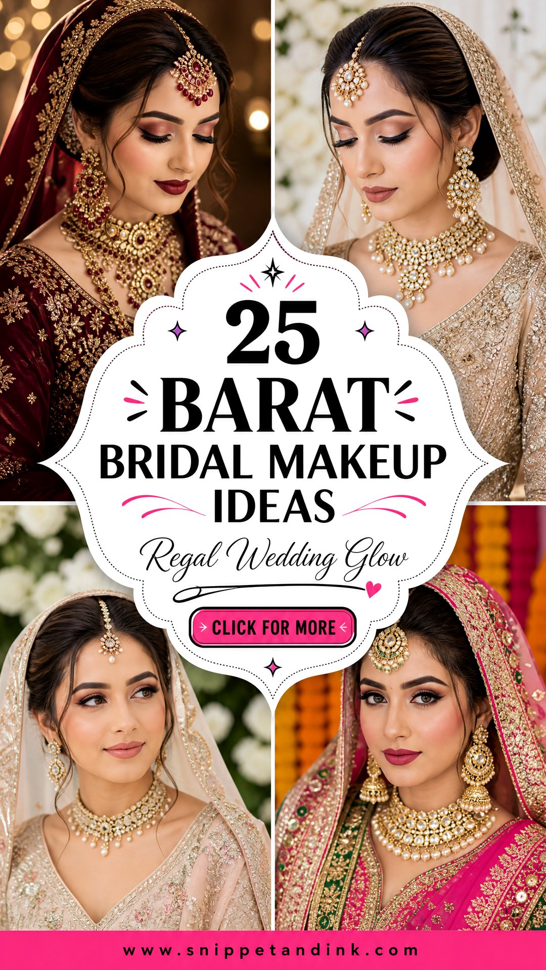 25 Barat Bridal Makeup Ideas for a Regal Wedding Glow - 25 Barat Bridal Makeup Ideas for a Regal Wedding Glow