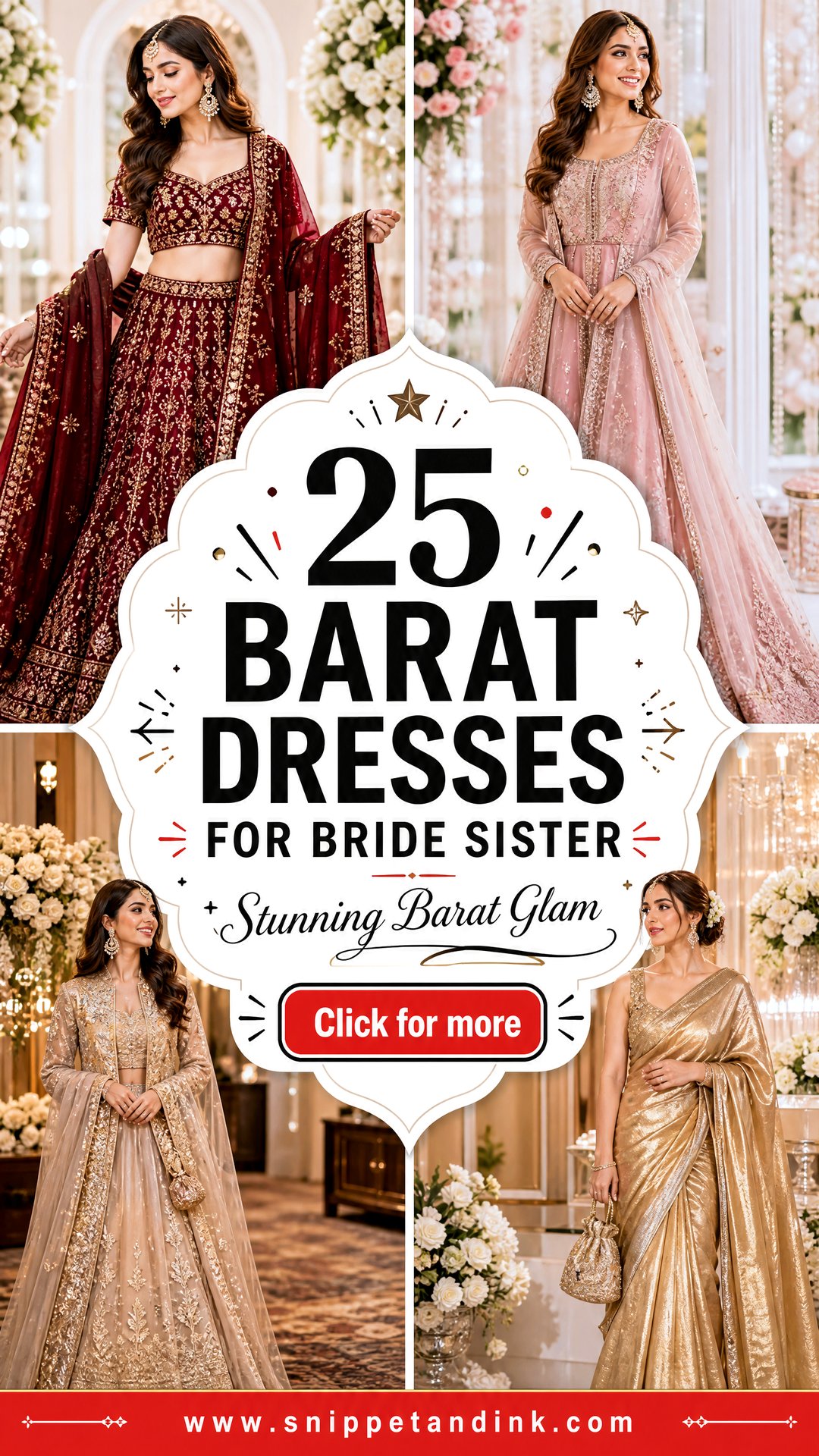 25 Barat Dresses for Bride Sister for a Stunning Wedding Look - 25 Barat Dresses for Bride Sister for a Stunning Wedding Look