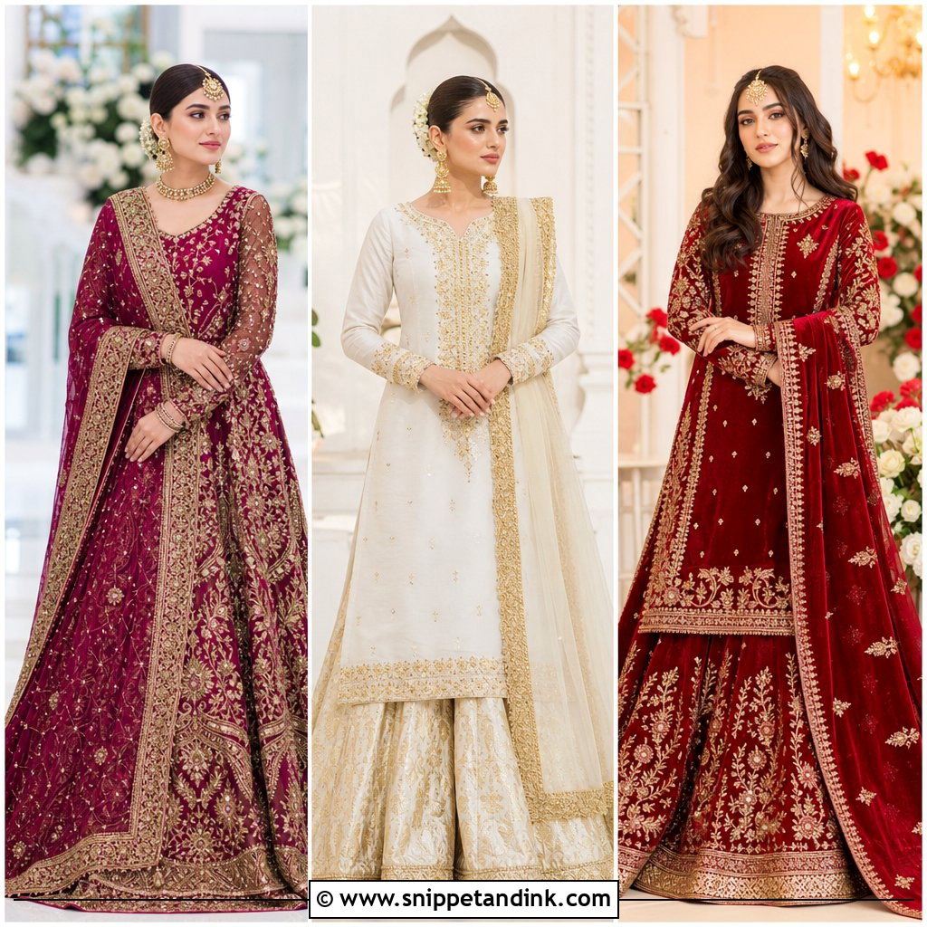 25 Barat Dresses for a Showstopping Traditional Wedding Look
