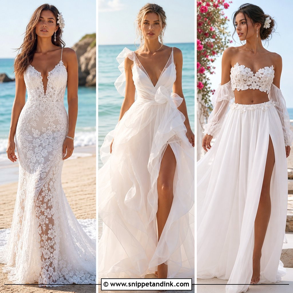 25 Beach Bridal Gown Ideas