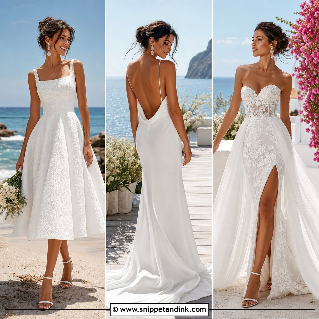 25 Beach Bride Dress Ideas