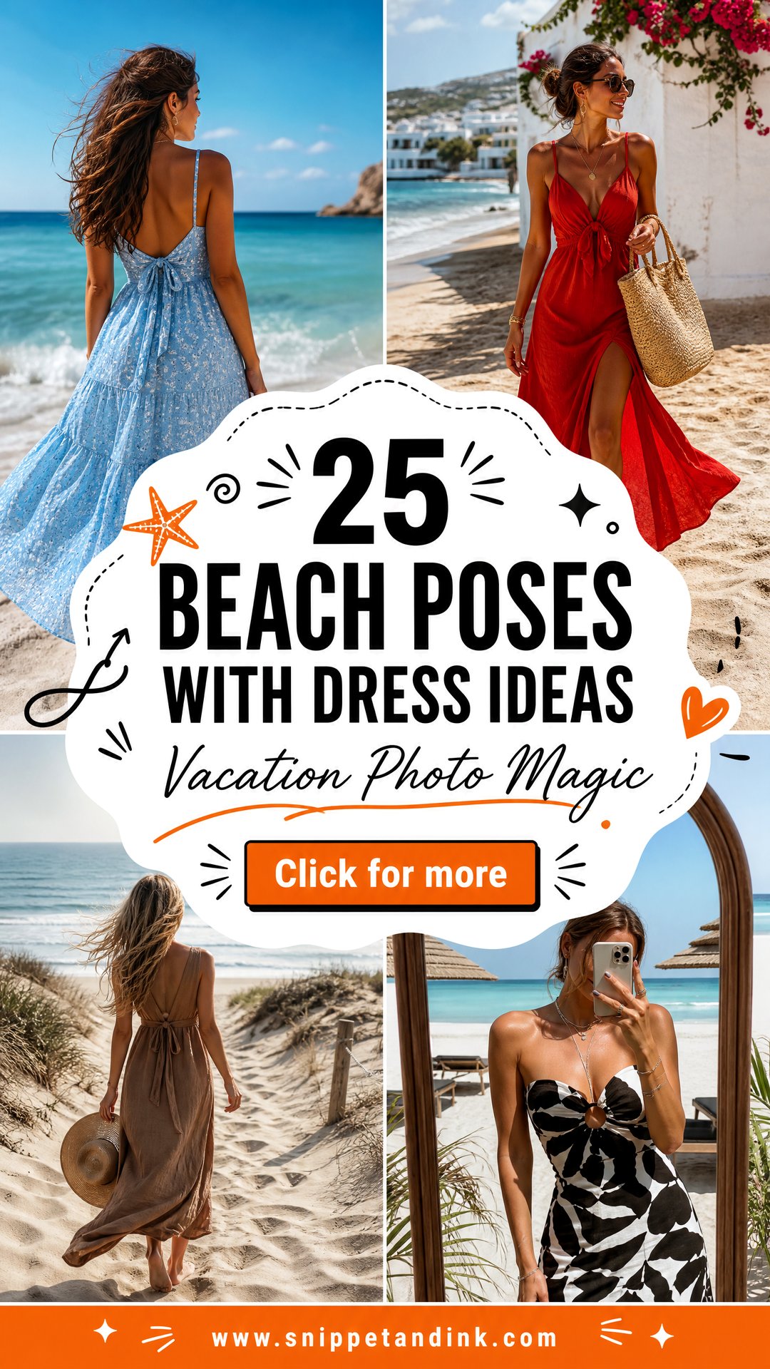 25 Beach Poses With Dress Ideas for Stunning Vacation Photos - 25 Beach Poses With Dress Ideas for Stunning Vacation Photos
