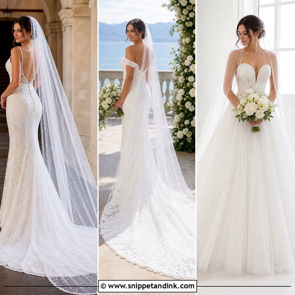 25 Beaded Veil Ideas for a Sparkling, Unforgettable Look