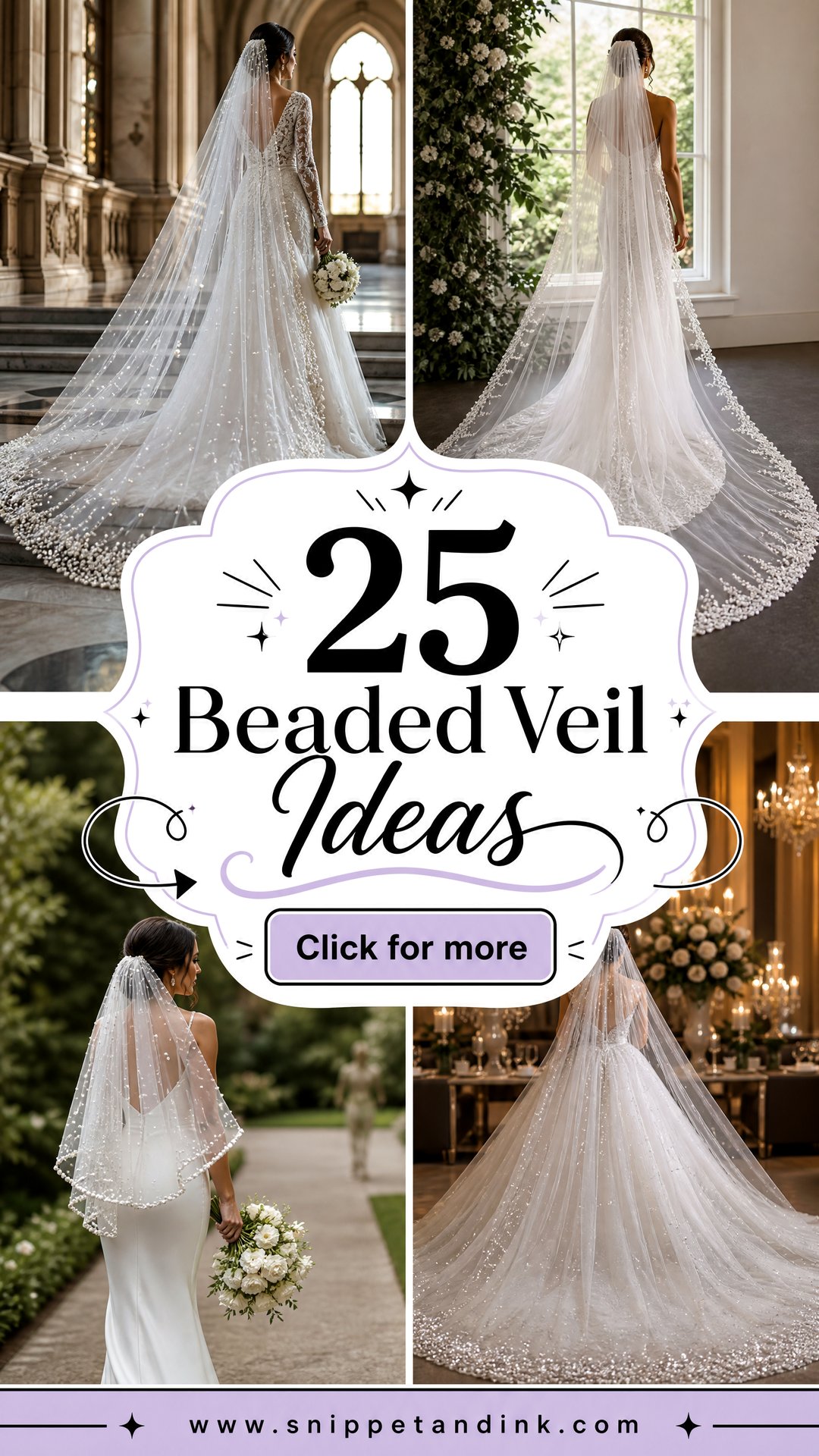 25 Beaded Veil Ideas for a Sparkling Unforgettable Look - 25 Beaded Veil Ideas for a Sparkling, Unforgettable Look