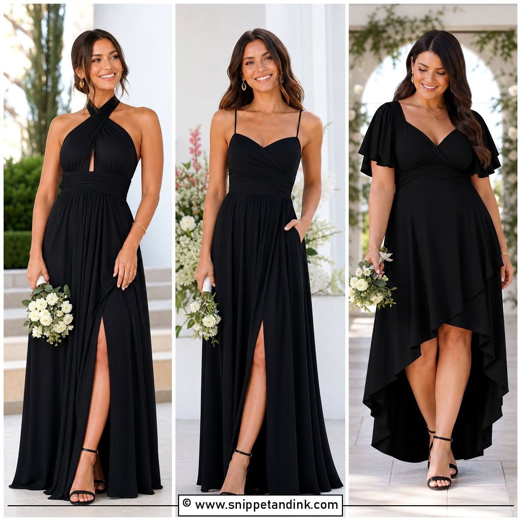 25 Black Dress for Wedding Ideas for Chic Guest Style