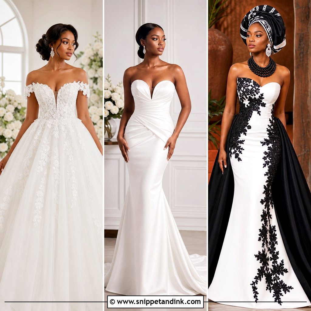 25 Black People Wedding Dresses