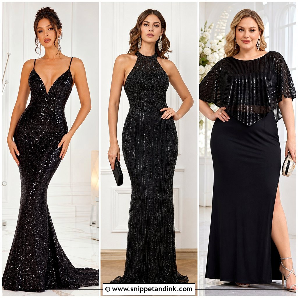 25 Black Tie Wedding Dress Ideas