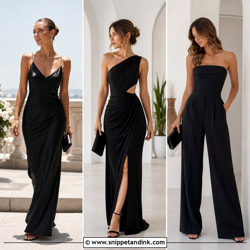 25 Black Wedding Outfit Ideas for a Chic Modern Ceremony