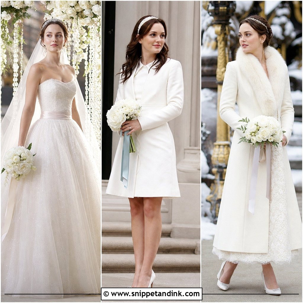 25 Blair Waldorf Wedding Dress Ideas for Iconic Bridal Style