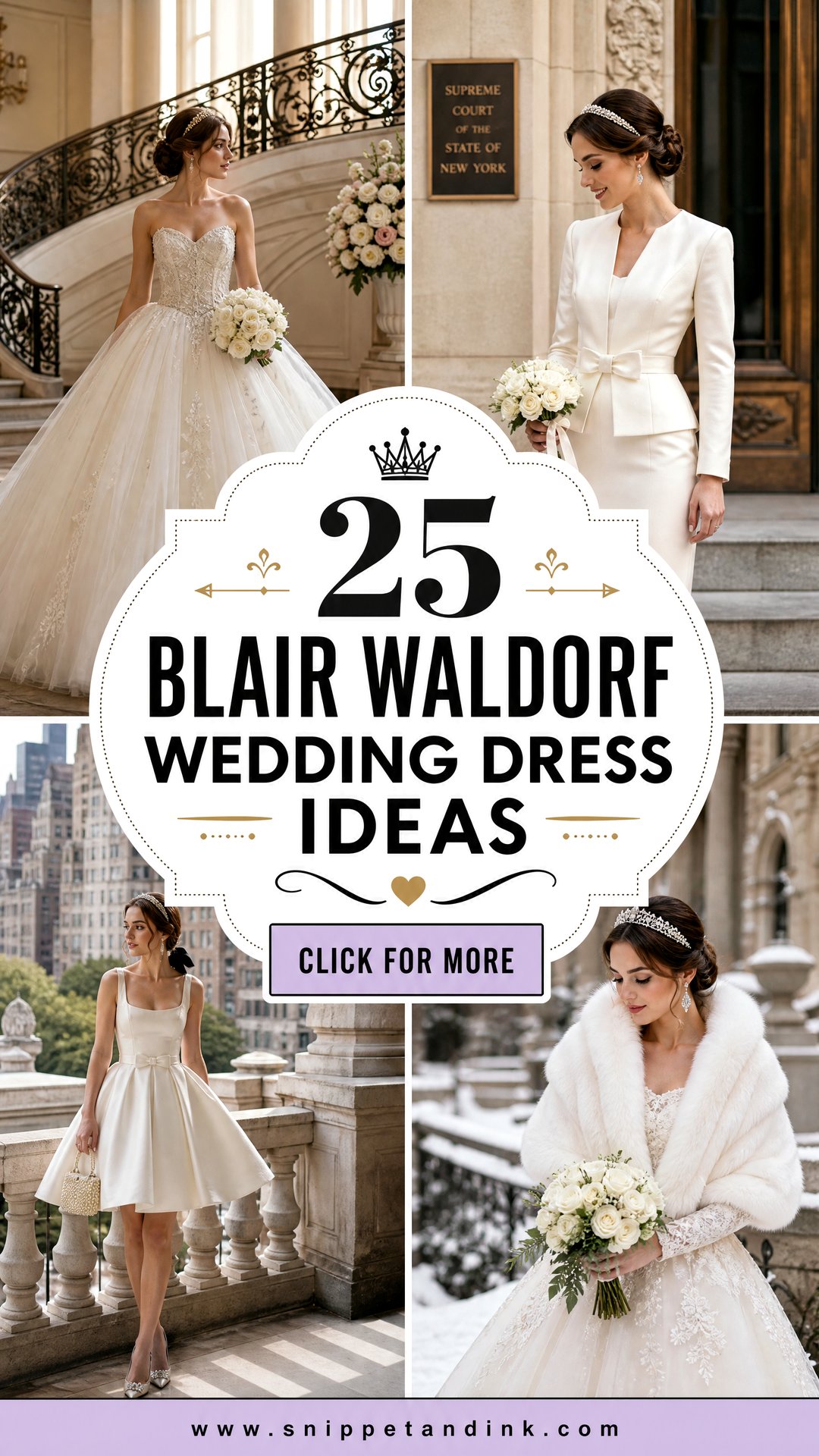 25 Blair Waldorf Wedding Dress Ideas for Iconic Bridal Style - 25 Blair Waldorf Wedding Dress Ideas for Iconic Bridal Style