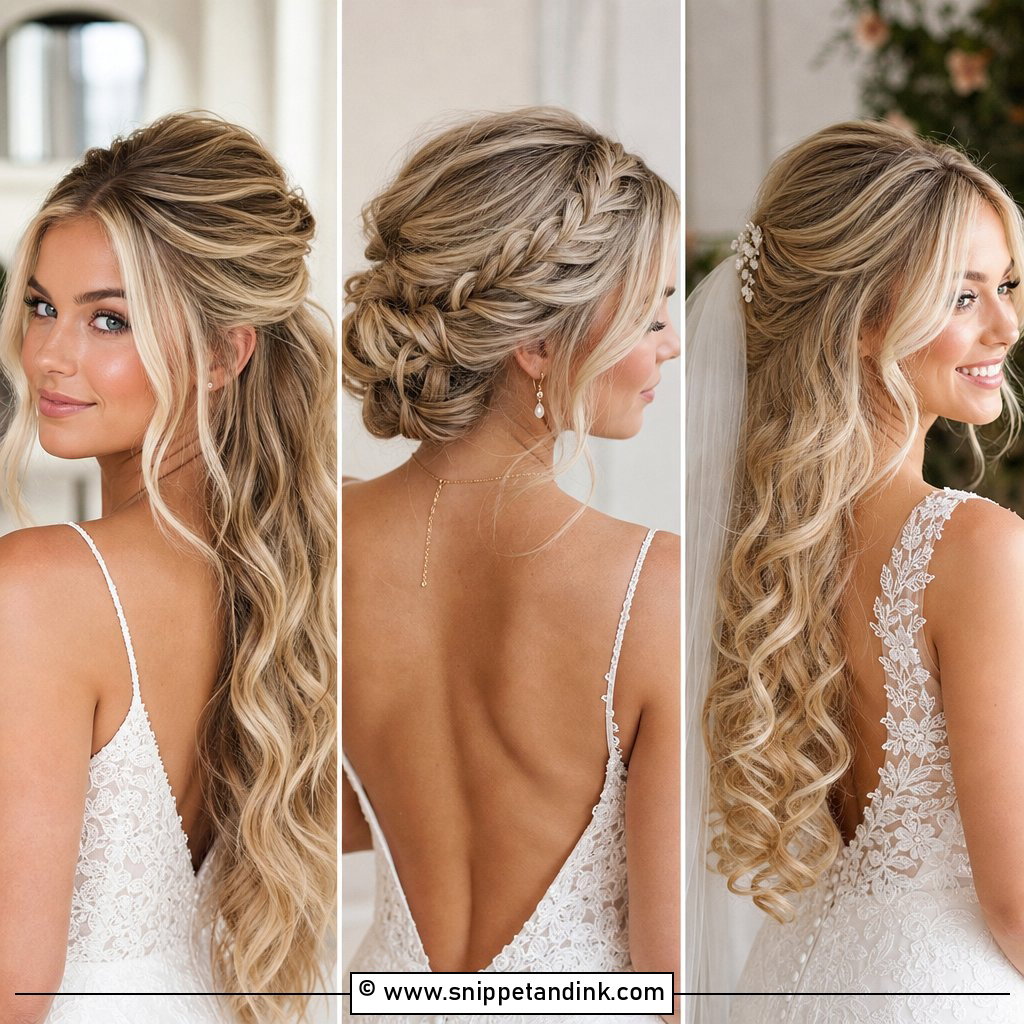25 Blonde Wedding Hair Ideas for Soft Romantic Bridal Style