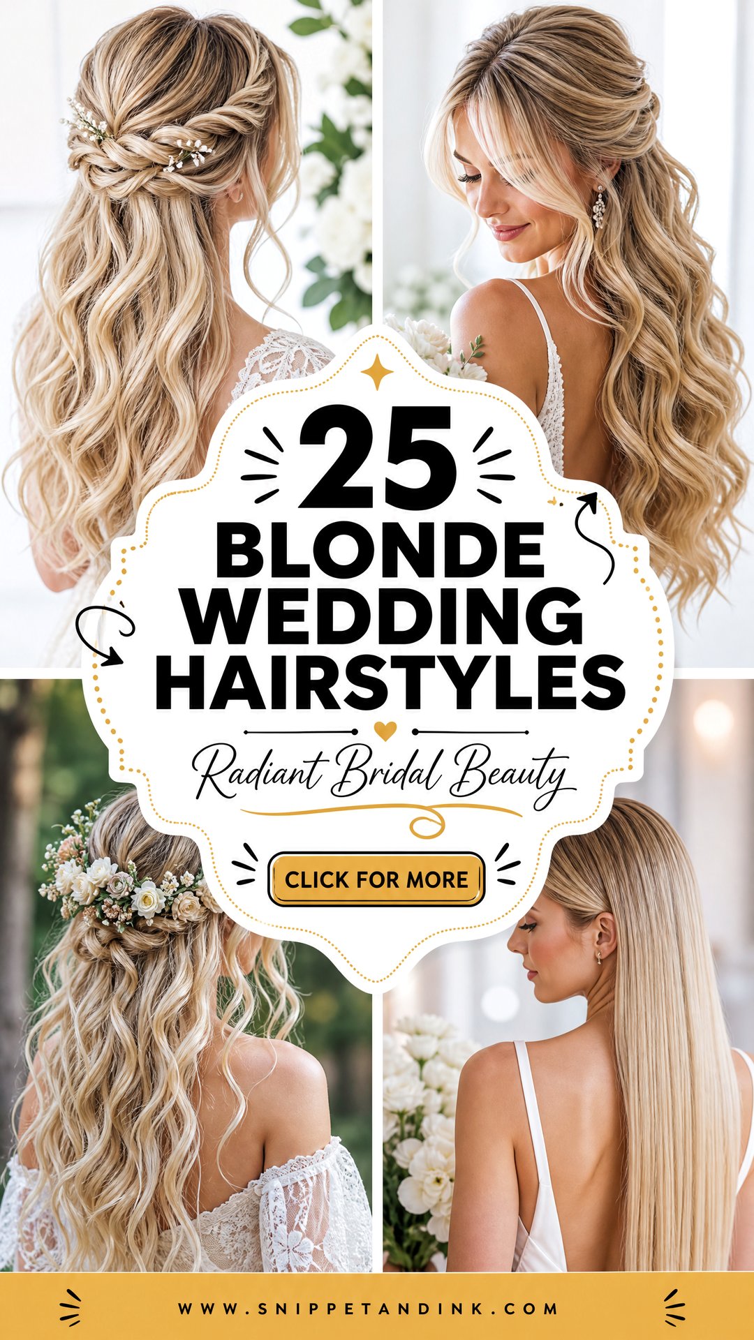 25 Blonde Wedding Hairstyles for Radiant Bridal Beauty - 25 Blonde Wedding Hairstyles for Radiant Bridal Beauty