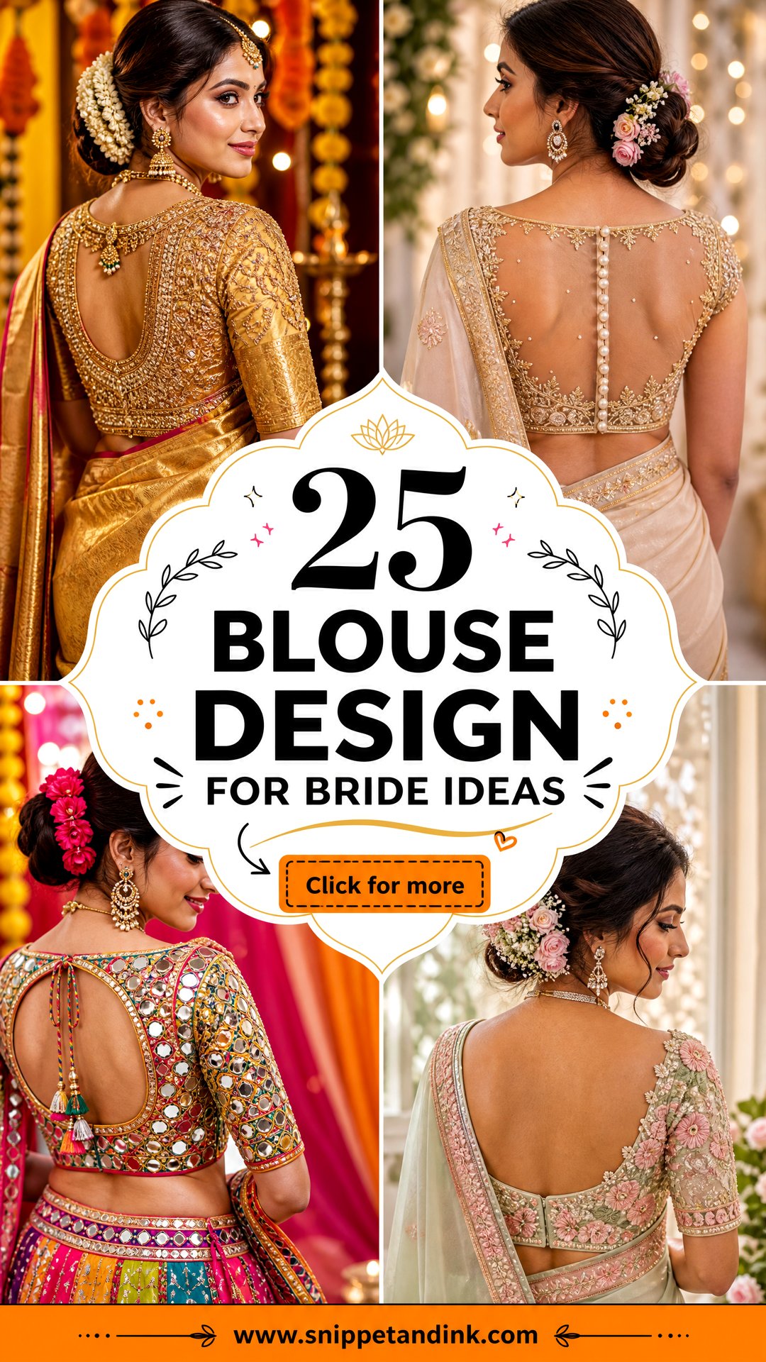 25 Blouse Design for Bride Ideas for a Picture-Perfect Look - 25 Blouse Design for Bride Ideas for a Picture-Perfect Look