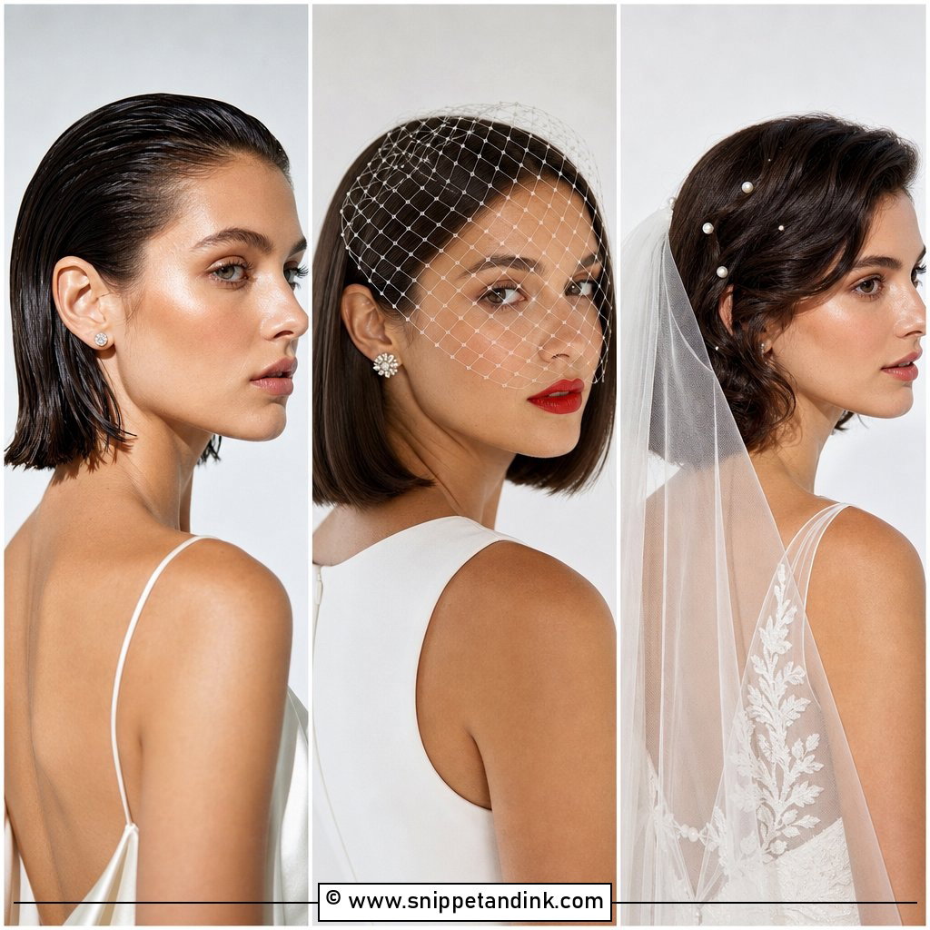 25 Bob Wedding Hair Ideas for Chic Modern Brides This Season
