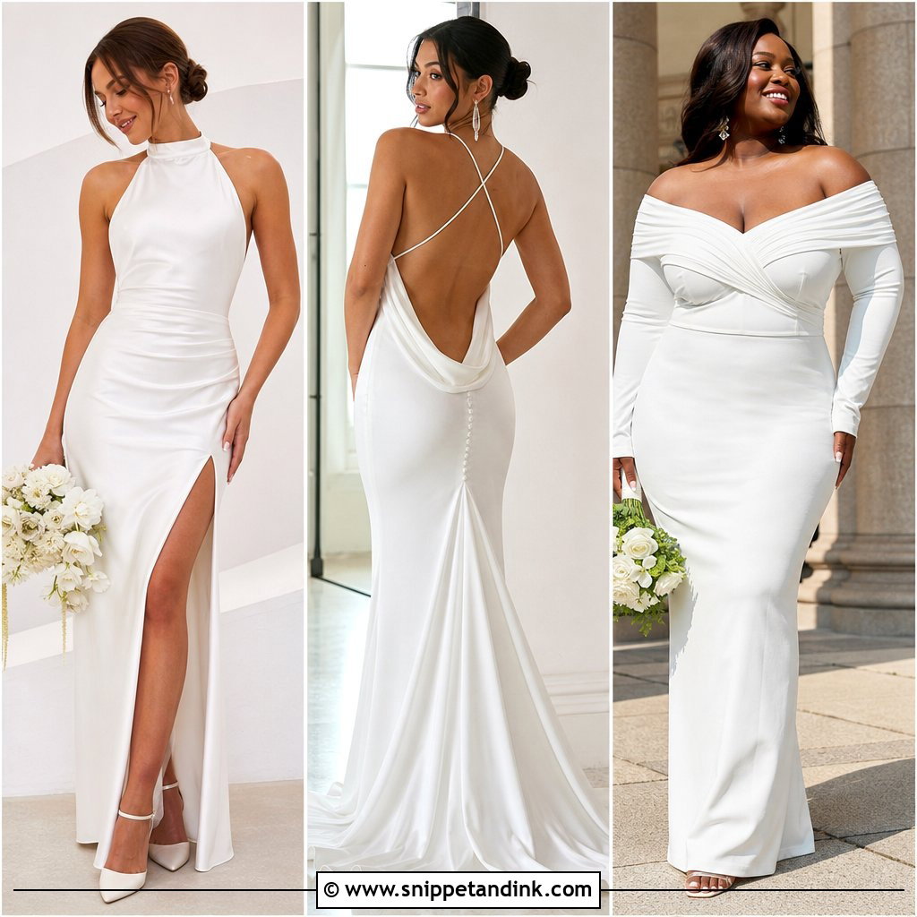 25 Bodycon Wedding Dress Ideas