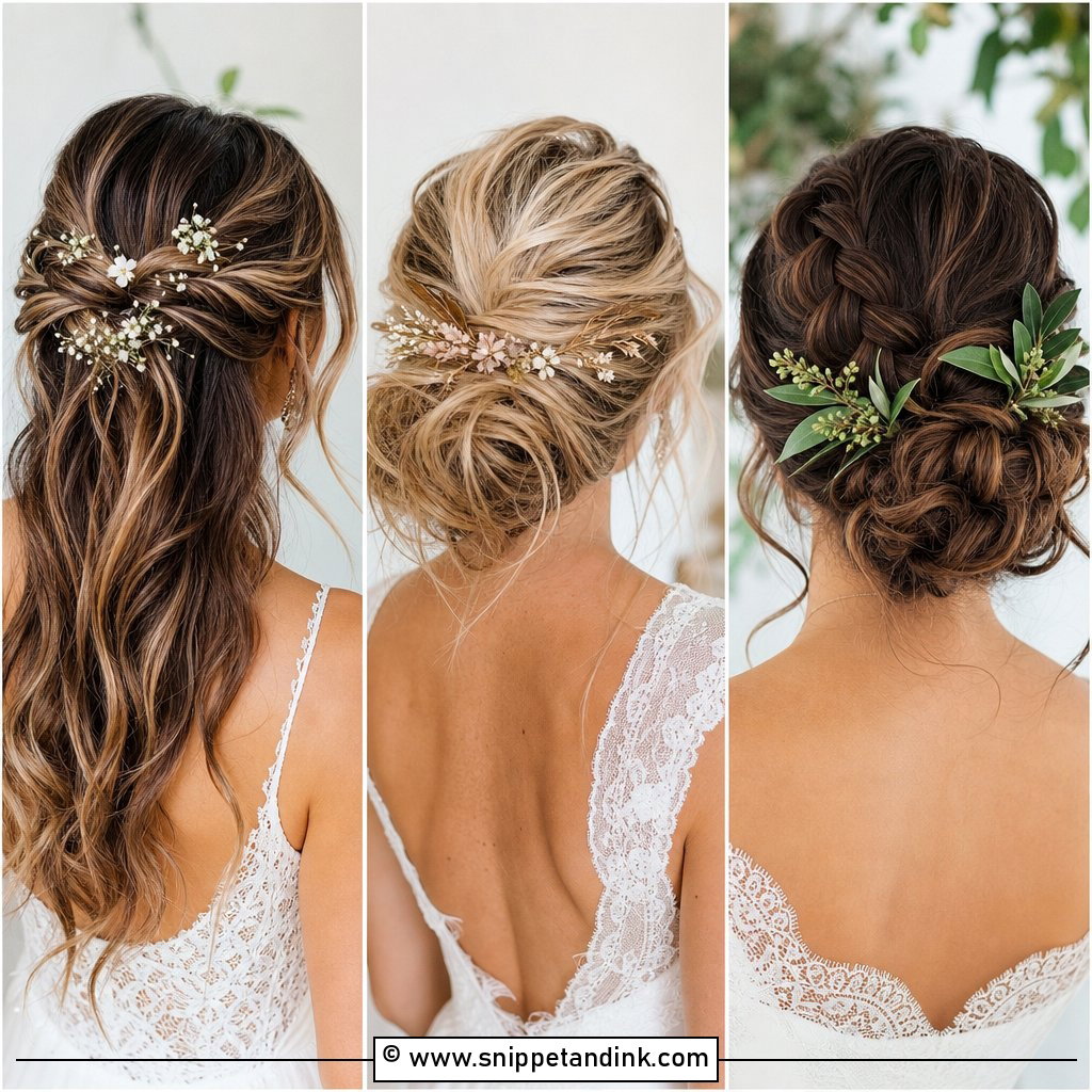 25 Boho Wedding Hairstyles for Dreamy Free-Spirited Brides