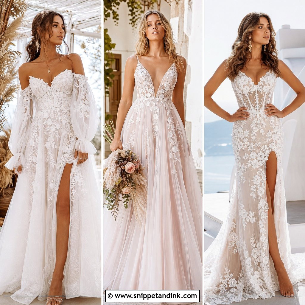 25 Boho Whimsical Wedding Dress Ideas