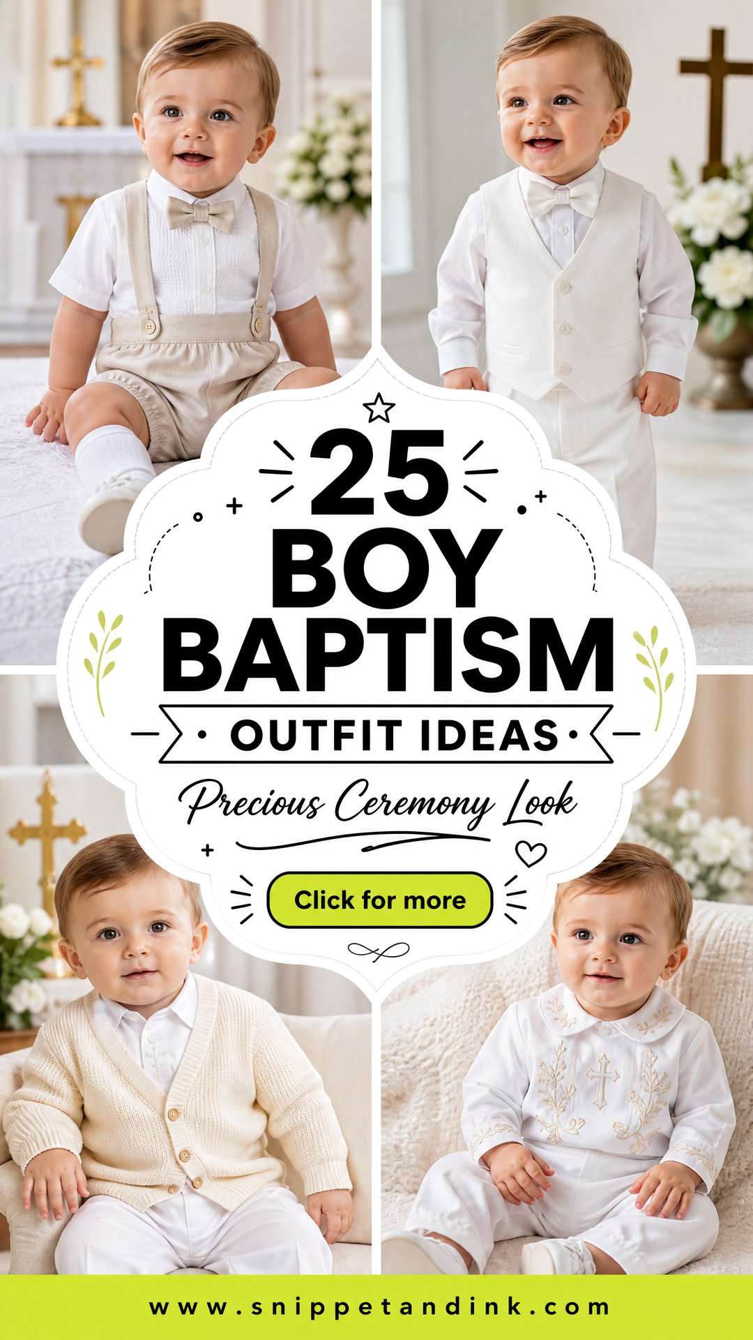25 Boy Baptism Outfit Ideas for a Precious Ceremony Look - 25 Boy Baptism Outfit Ideas for a Precious Ceremony Look