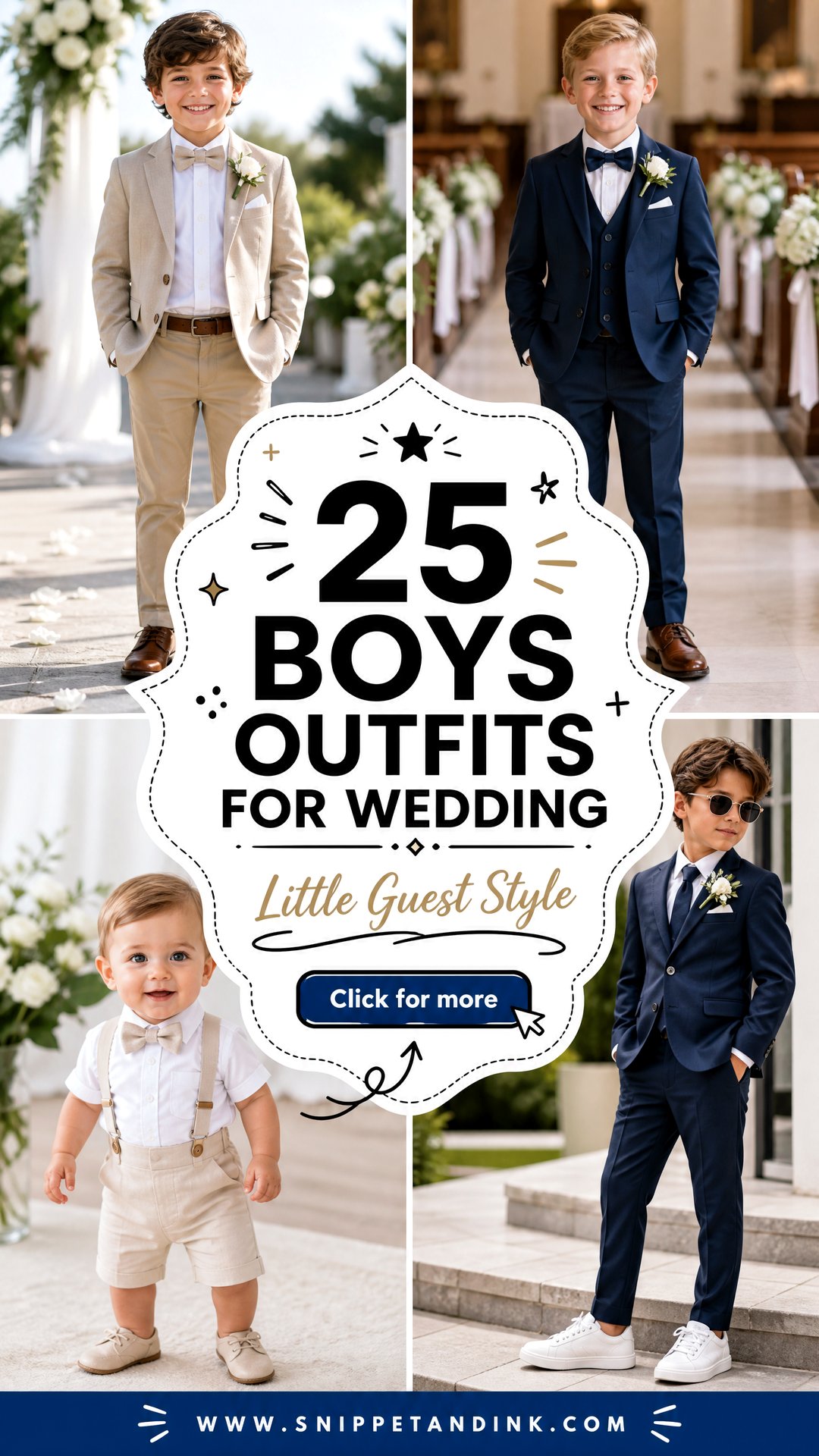 25 Boys Outfits for Wedding Stylish Looks for Little Guests - 25 Boys Outfits for Wedding: Stylish Looks for Little Guests