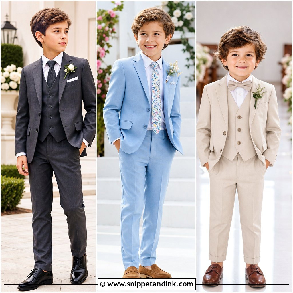 25 Boys Wedding Dress Ideas for Stylish Young Wedding Guests