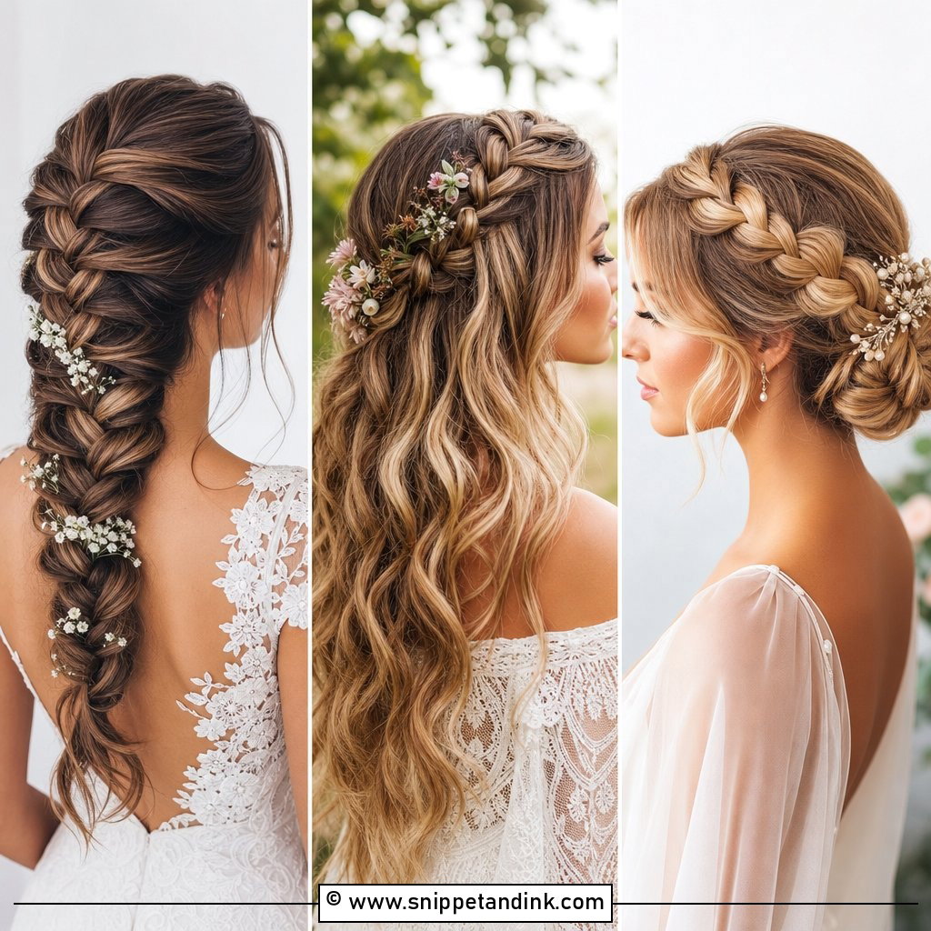 25 Braided Hairstyles for Wedding Guests Brides and Bridesmaids