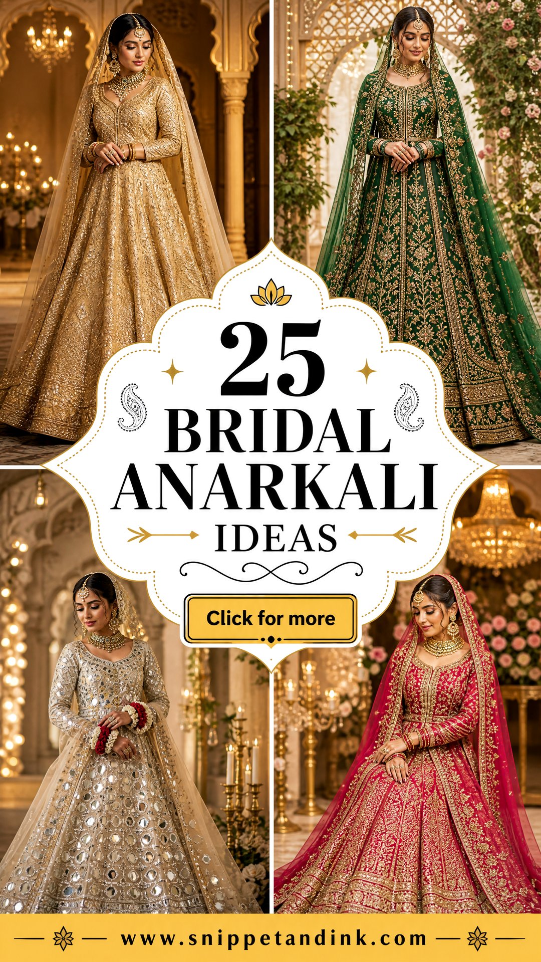 25 Bridal Anarkali Ideas for a Regal Modern Celebration - 25 Bridal Anarkali Ideas for a Regal Modern Celebration
