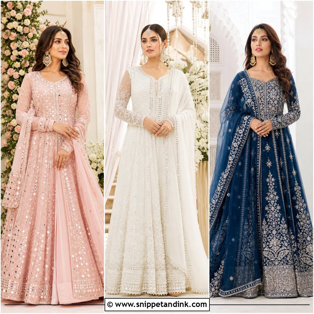 25 Bridal Anarkali Suits for a Stunning Regal Wedding Look