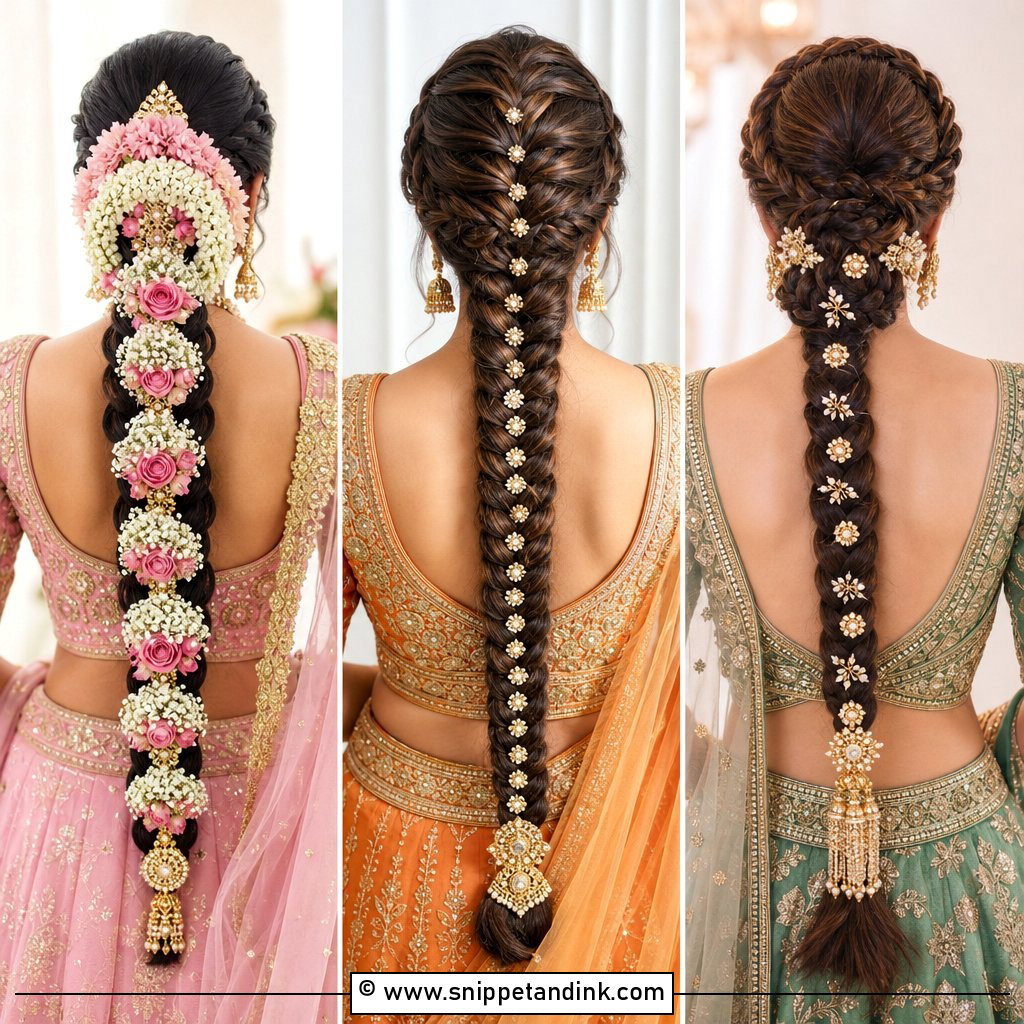 25 Bridal Choti Hairstyle Ideas for Stunning Traditional Brides