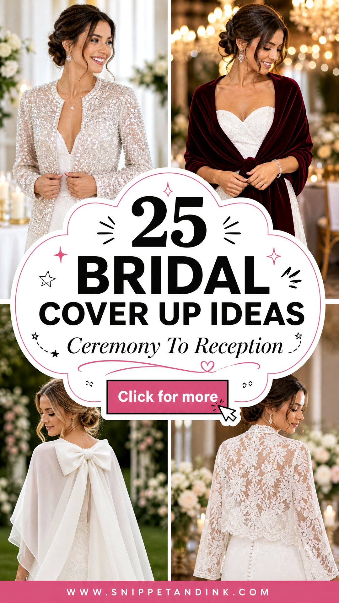 25 Bridal Cover Up Ideas for Chic Ceremony-to-Reception Style - 25 Bridal Cover Up Ideas for Chic Ceremony-to-Reception Style
