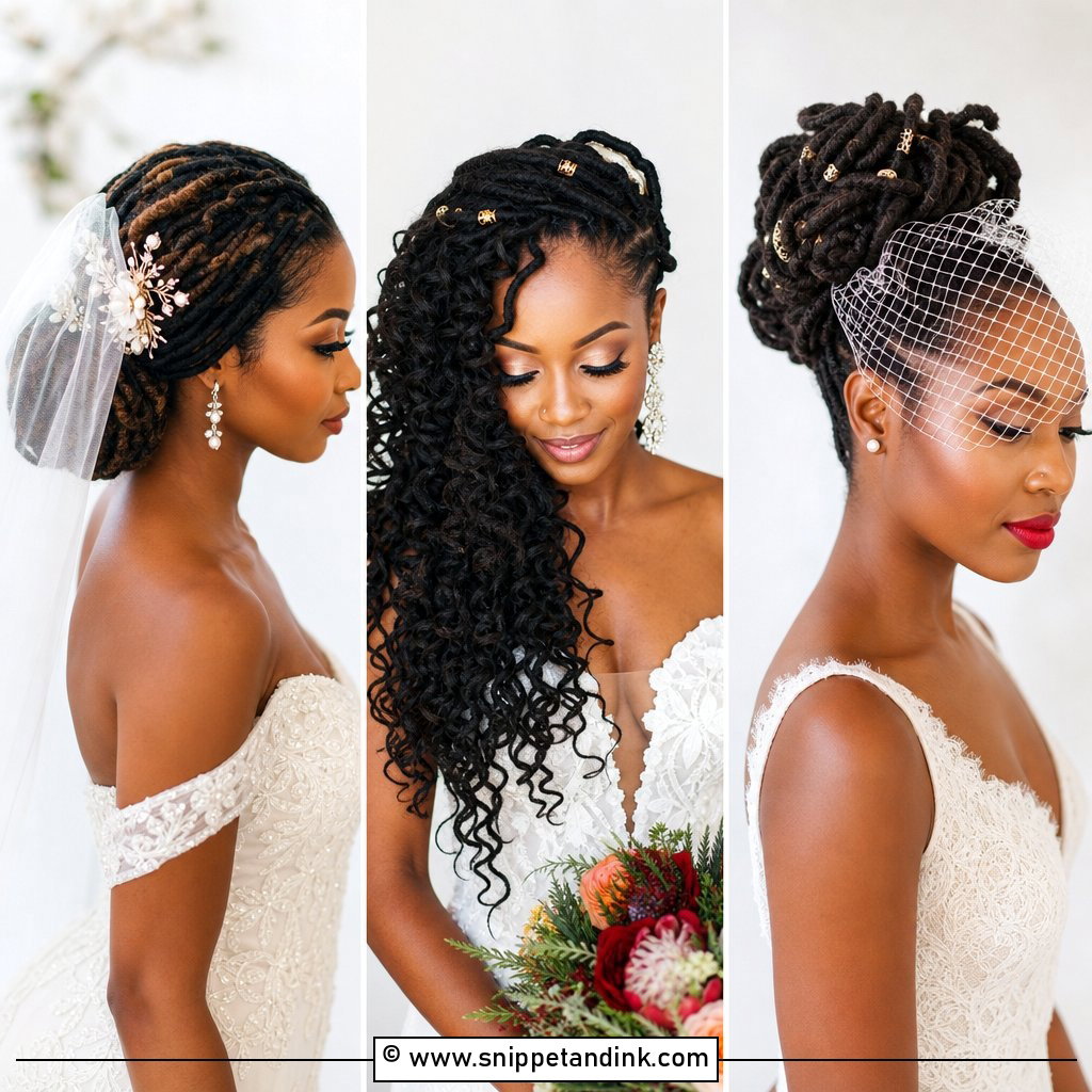 25 Bridal Dreadlock Hairstyles for Beautiful Wedding Style