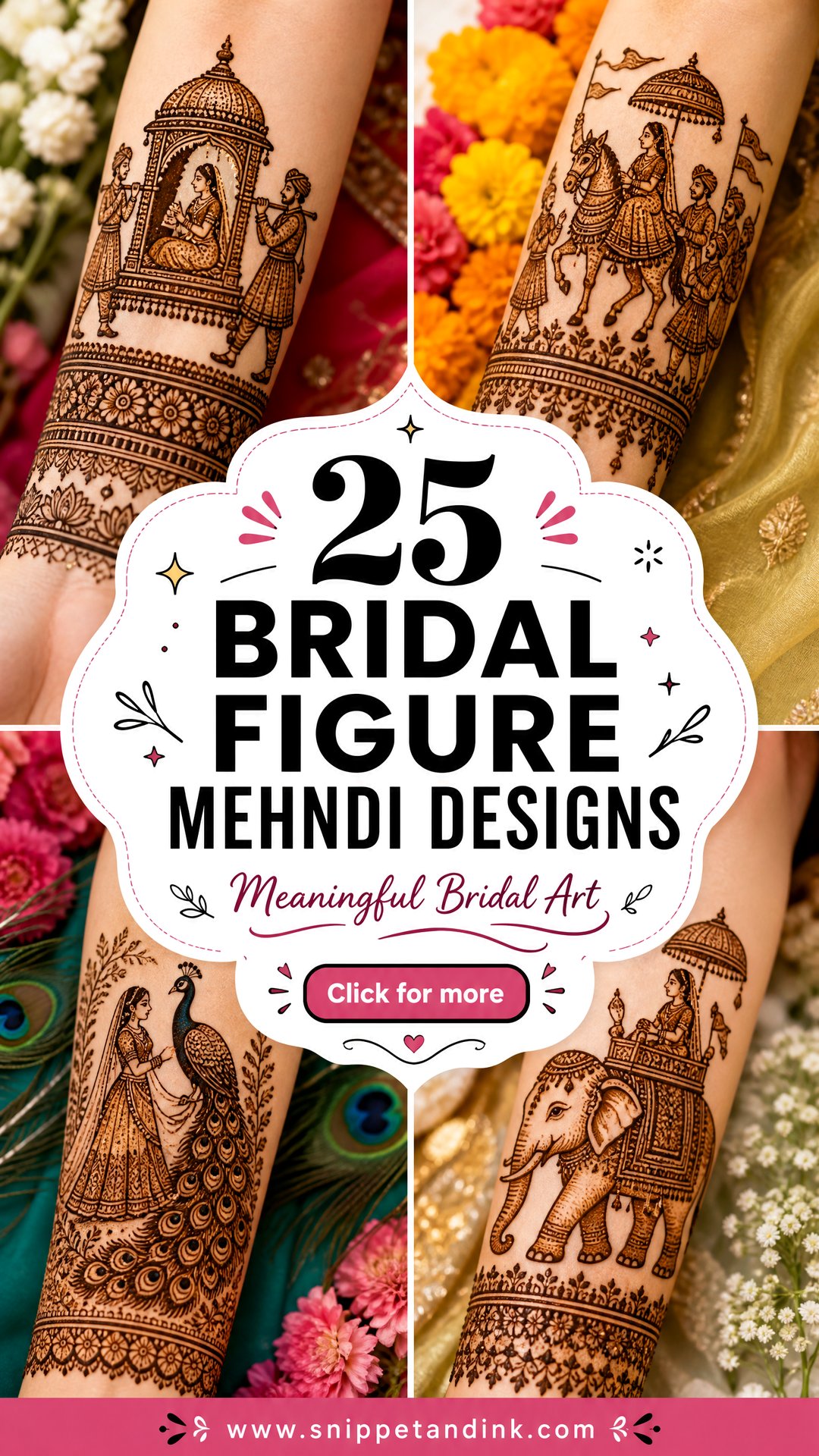 25 Bridal Figure Mehndi Designs With Meaningful Details - 25 Bridal Figure Mehndi Designs With Meaningful Details