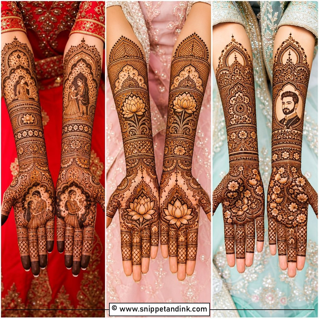 25 Bridal Full Hand Mehndi Designs for Timeless Beauty